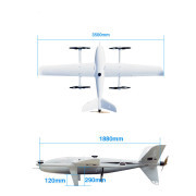 KYF-350 2.5H long endurance 5-10kg Heavy Load VTOL Delivery Drone for mapping surveillance Aircraft UAV