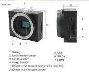 CF-02 A5100 24.3 MP lite version mapping camera with E Mount lens 25mm for UAV Survey Aircraft