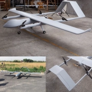KYF-280 Gasoline Engine-generator Hybrid Power System VTOL Fixed Wing Drone 40KG Takeoff Weight