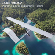 KYF-280 Gasoline Engine-generator Hybrid Power System VTOL Fixed Wing Drone 40KG Takeoff Weight