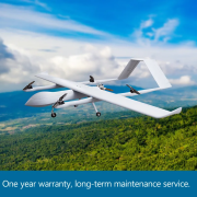 KYF-280 Gasoline Engine-generator Hybrid Power System VTOL Fixed Wing Drone 40KG Takeoff Weight