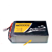 TATTU Fast Charge TATTU 30000mAh 25C 22.2V 6S1P Intelligent Lipo Battery for agriculture drone