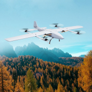 KYF160E Electric Powered 4 Hours Endurance Aerial Photography Video Surveillance CCTV Drone VTOL Fixed Wing UAV