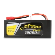 Tattu Plus Intelligent 12000mAh 15C 22.2V 6S1P Lipo Battery