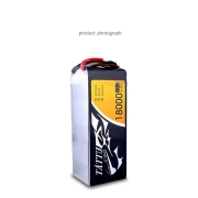 TATTU 18000mAh Flight Battery 15C 22.2V 6S1P LiPO Battery for Agriculture Plant Protection FPV Drone
