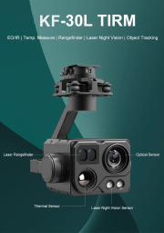 Rangefinder Night Vision Sensor KF-30L TIRM Four-Sensor 3-Axis Gimbal Camera