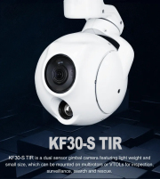 KF30-S TIR thermal Dual Sensor 30X Optical Zoom Camera with 3-axis Gimbal for VTOL Drone Aircraft