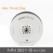 MN801-S KV120 high torque low rpm electric rc drone powerful motors
