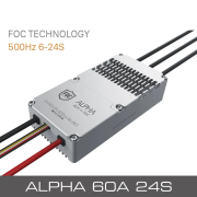 T-MOTOR ALPHA 60A 24S brushless electrical speed controller esc kit waterproof remote 24-48v for uav drone