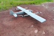 electric vtol vertical takeoff aircraft 3 meter Angel Wings fixed wing KIT for UAV building