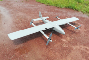 electric vtol vertical takeoff aircraft 3 meter Angel Wings fixed wing KIT for UAV building