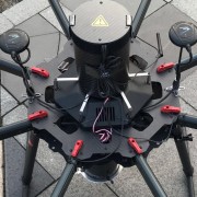 Drone parachute system for commercial drone safety 10-100KG load capacity