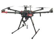 drone Lifebuoy delivery rope dropping system for emergency rescue