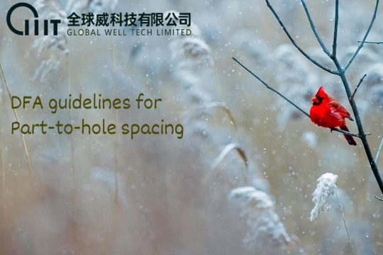 DFA guidelines for Part-to-hole spacing