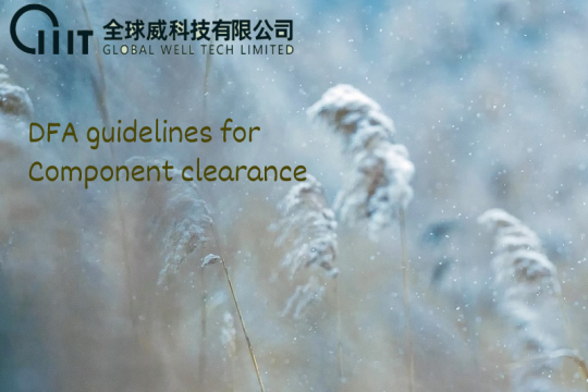 DFA guidelines for Component clearance