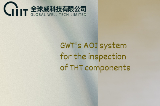 GWT's AOI system for the inspection of THT components