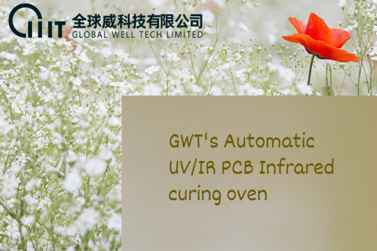 GWT's Automatic UV/IR PCB Infrared curing oven for comformal coating