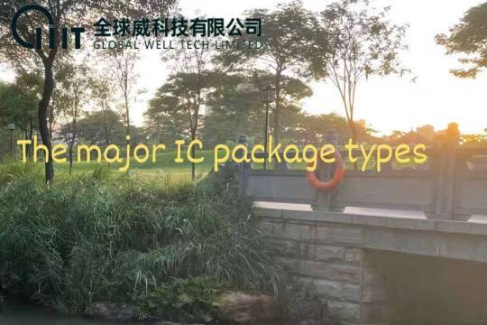 The major IC package types