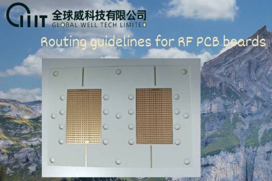 Routing guidelines for RF PCB boards
