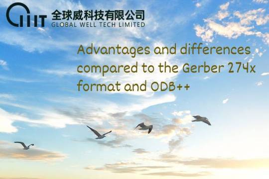 Advantages and differences compared to the Gerber 274x format and ODB++