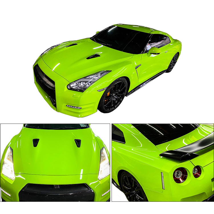 1.52*17m TPH Apple Green Recoverable Sticker PPF Vehicle color change car wrap vinyl film 1.52*17m TPH Apple Green Recoverable Sticker PPF Vehicle color change car wrap vinyl film Car Wrap Vinyl Film