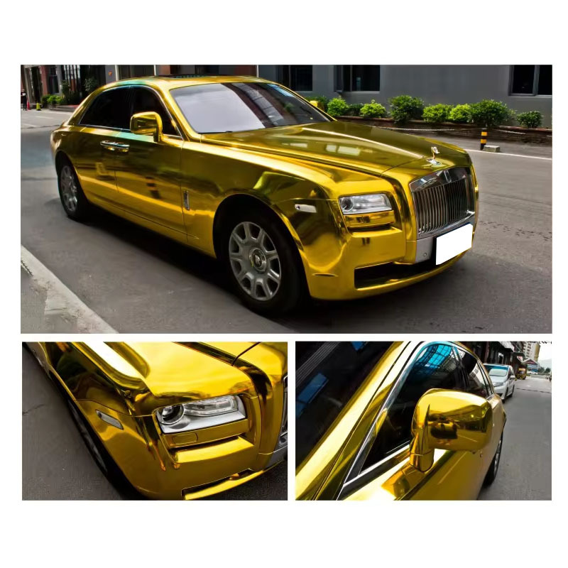 Car Sticker Glossy Chrome Vinyl Wrap Film Vehicle Color PPF PVC Paint Protection Film For Car Car Sticker Glossy Chrome Vinyl Wrap Film Vehicle Color PPF PVC Paint Protection Film For Car Car Vinyl Wrap Film