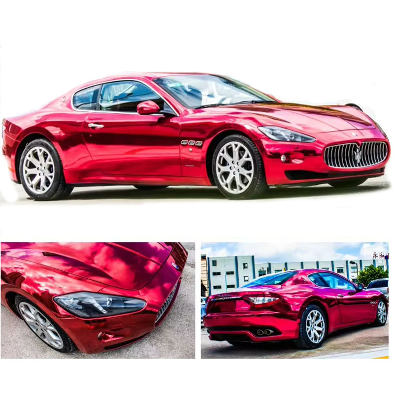 Car Sticker Glossy Chrome Vinyl Wrap Film Vehicle Color PPF PVC Paint Protection Film For Car Car Sticker Glossy Chrome Vinyl Wrap Film Vehicle Color PPF PVC Paint Protection Film For Car Car Vinyl Wrap Film
