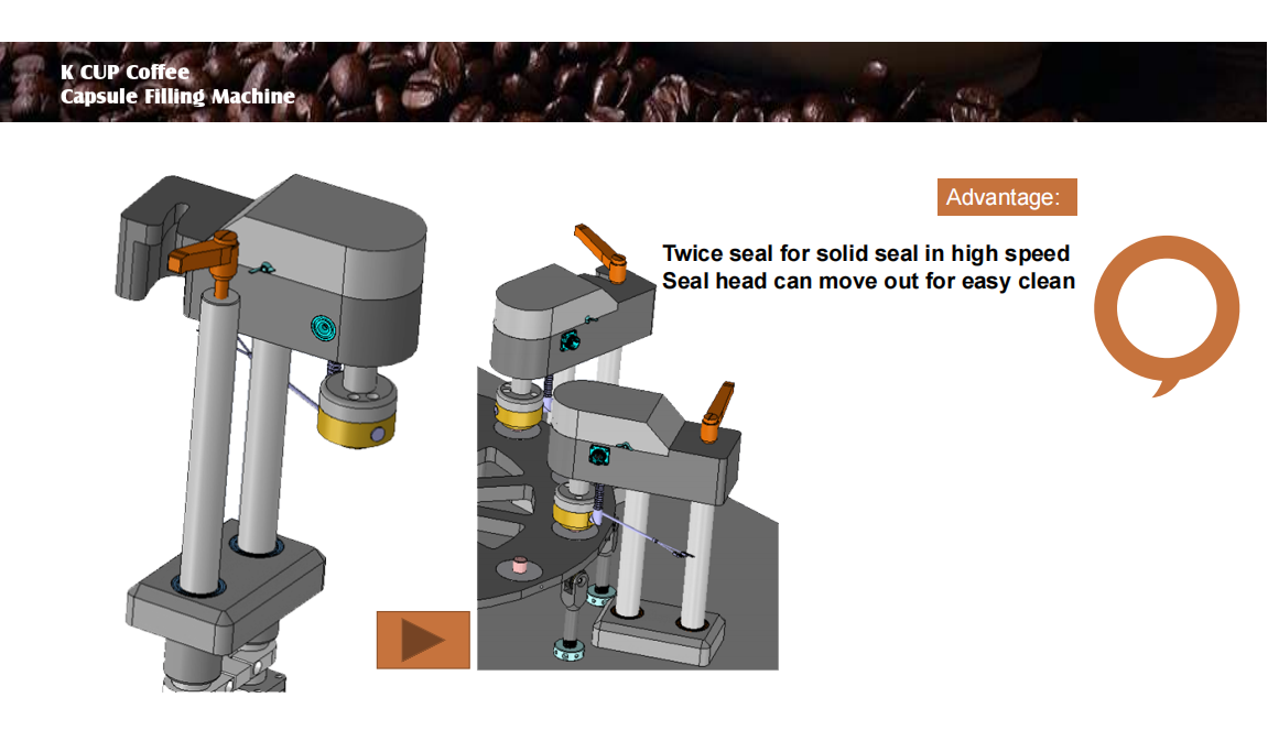 K Cup Coffee Capsule Filling Machine