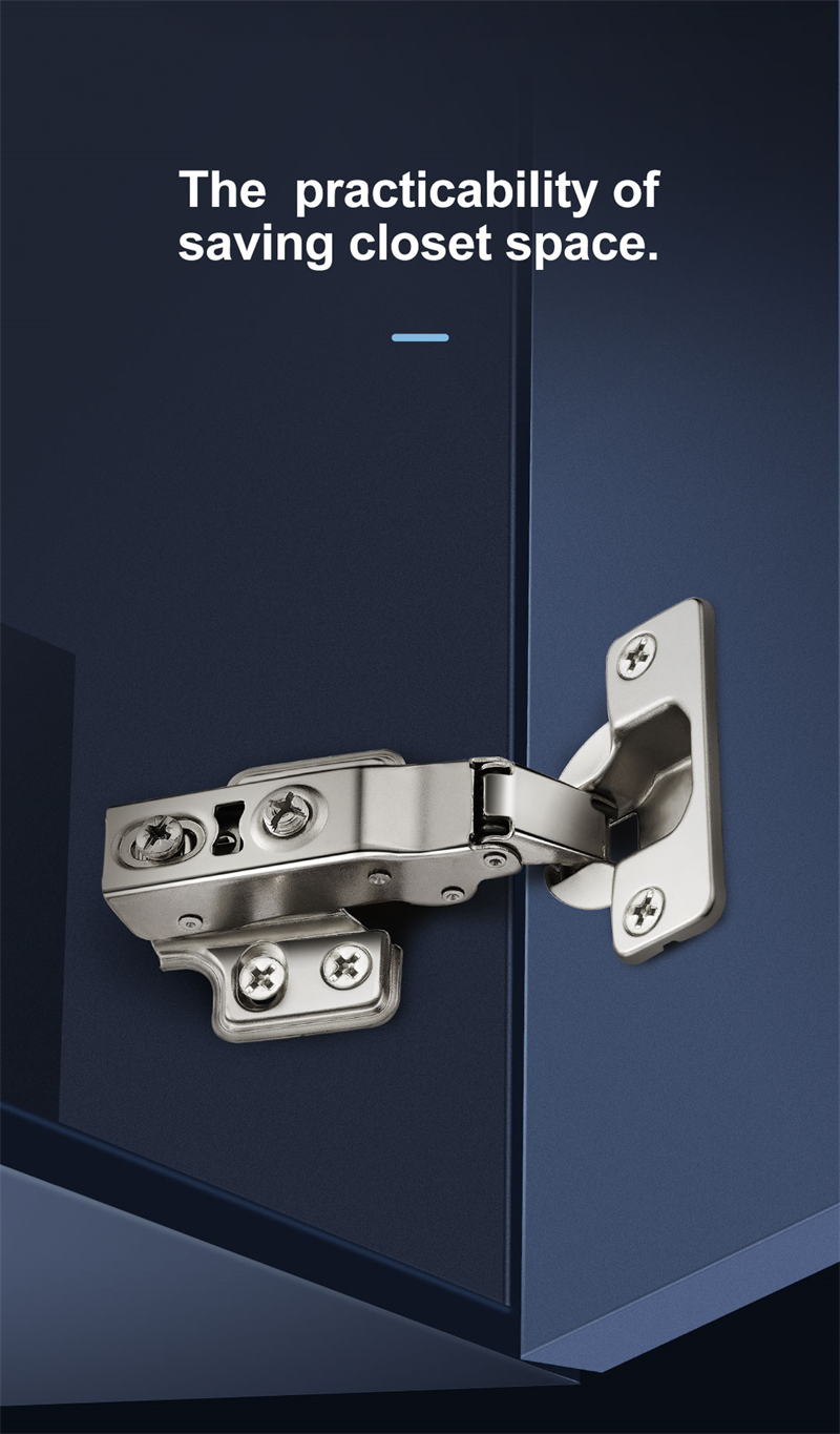 Soft Close Concealed Hinge Fixed Base Hydraulic Hinges Furniture Door Hardware