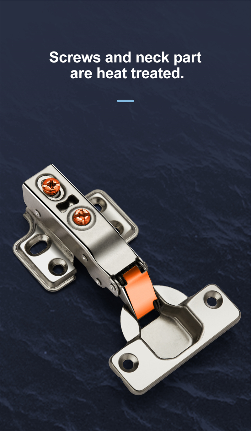 Soft Close Concealed Hinge Fixed Base Hydraulic Hinges Furniture Door Hardware