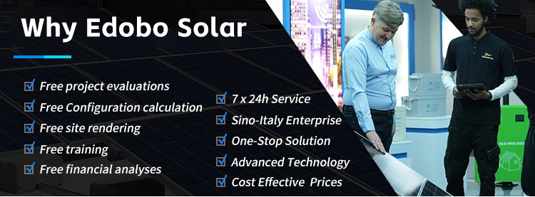 Edobo soalr kit 1KW 1.5KW Portable Generator Cost effective Monocrystalline solar power system