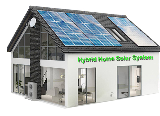 Edobo solar Hybrid 8kw house solar systems cheap excellent quality Customizable easy solar power system