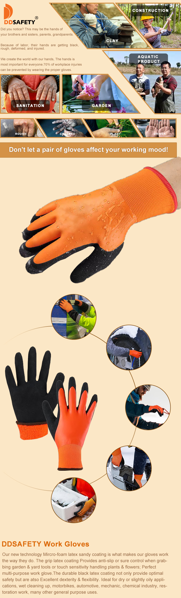Waterproof Winter Work Gloves for Men and Women,Insulated Work Gloves Cold Weather,Warm Freezer Gloves- DNL521 Waterproof Winter Work Gloves for Men and Women,Insulated Work Gloves Cold Weather,Warm Freezer Gloves- DNL521 Waterproof Work Gloves,waterproof gloves,Freezer Gloves