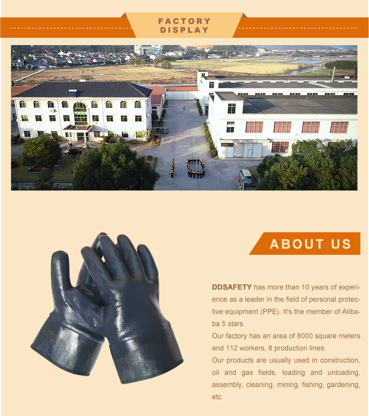 Heavy Duty Blue Nitrile Full Dipped Gloves with Safety Cuff - DCN404 Heavy Duty Blue Nitrile Full Dipped Gloves with Safety Cuff - DCN404 gloves,nitrile gloves,nitrile coated gloves,work gloves,heavy duty glove,oil resistant gloves,nitrile safe gloves,antti-static heavy duty gloves,Cotton With Nitrile Gloves