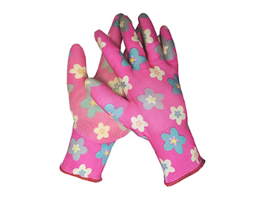 Floral Pattern Garden Gloves for Women, Breathable Nitrile Coated Gardening Work Gloves for Lady - DNN355 Floral Pattern Garden Gloves for Women, Breathable Nitrile Coated Gardening Work Gloves for Lady - DNN355 gloves,nitrile gloves,nitrile coated gloves,Floral Pattern gloves,garden gloves,floral gloves,breathable gloves,Green flower design gloves