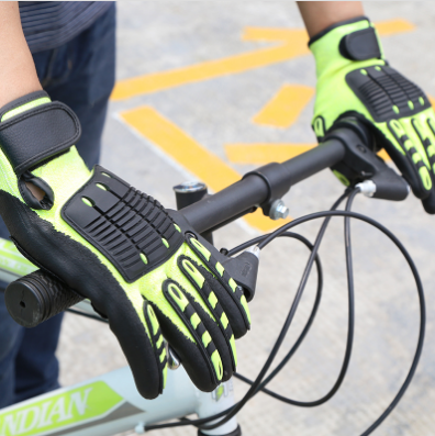 Impact Gloves, Impact TPR Protection Nitrile Work Gloves, Padded Nitrile Coating, High Visibility Yellow & Black, Reinforced Thumb, Flexible and Comfy - TPR323 Impact Gloves, Impact TPR Protection Nitrile Work Gloves, Padded Nitrile Coating, High Visibility Yellow & Black, Reinforced Thumb, Flexible and Comfy - TPR323 Anti-cut gloves,TPR Gloves,Impact Gloves,Cut Resistant Gloves,Nitrile Coated Gloves,Impact TPR Protection Nitrile Work Gloves,TPR gloves