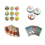 Bag paging desktop labeling machine