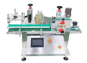 Round bottle desktop labeling machine