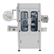 Automatic shrink sleeve labeling machine