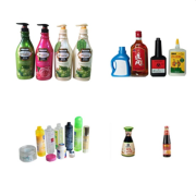 Customized labeling machine conpatible with round and flat bottles