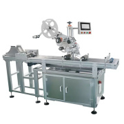Egg tray labeling machine