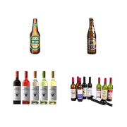 Automatic round bottle position labeling machine