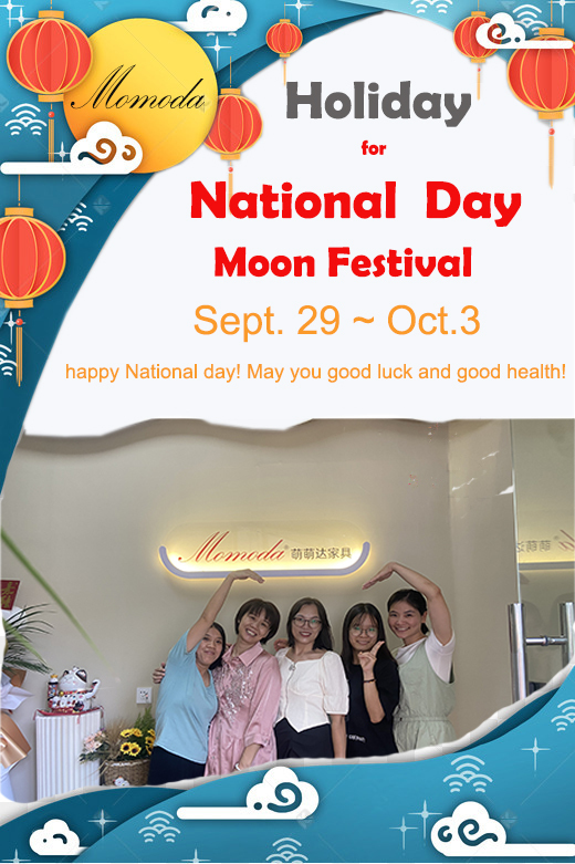 Greetings for the  Moon Festival and the National day holiday 