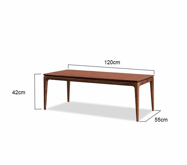 TPZ011 solid ash wooden Nordic 1.2m living room coffee table   