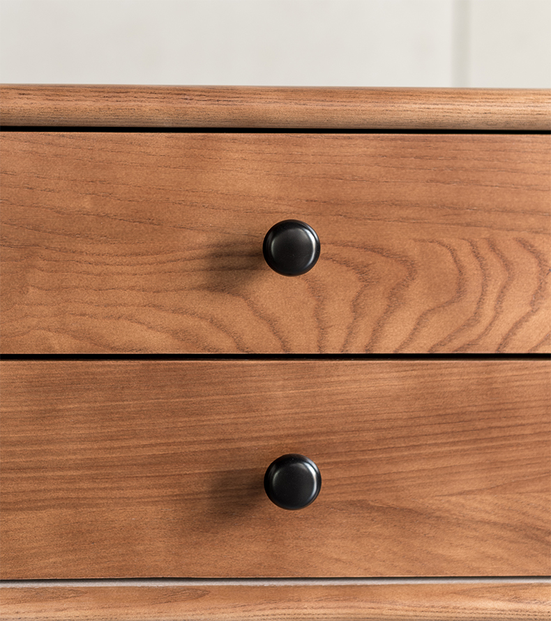 TPZ042 Nordic Solid Wood Bedside Cabinet   