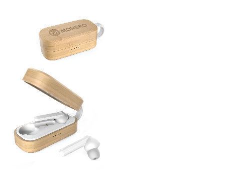 Bamboo TWS Bluetooth Earbuds supplier
