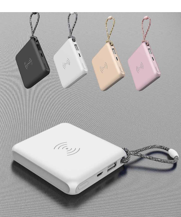 Wireless Charger With Power Bank Mobile Phone Charger Unique Creative Design Desktop & More supplier