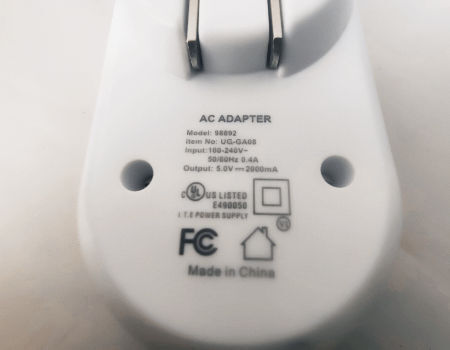 Wall Charger With Night Light For Phone & More supplier