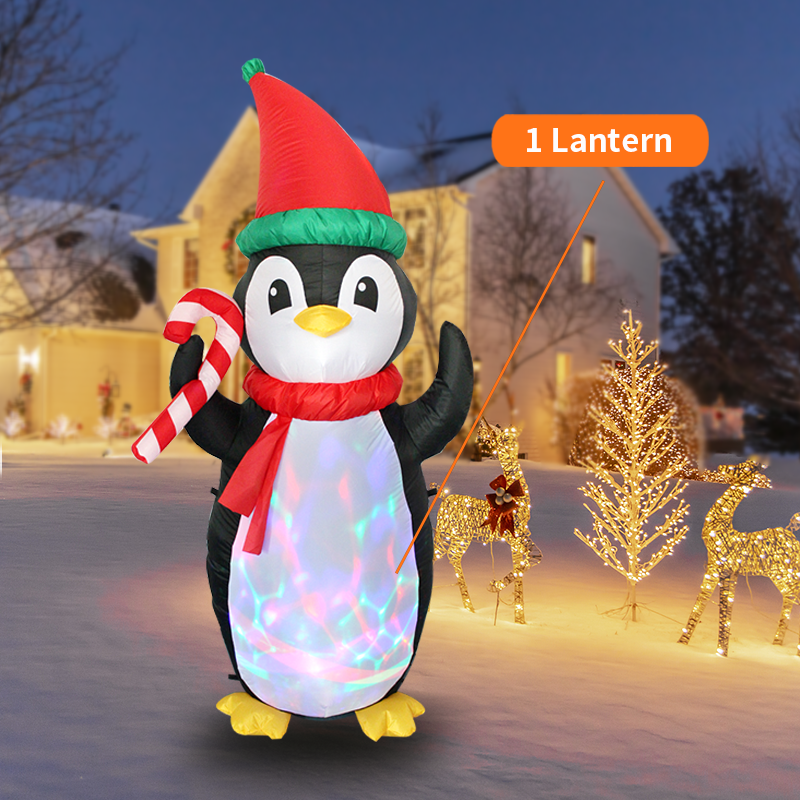  inflatable santa hat penguin new rotating lantern inflatable santa hat penguin holding candy garden party lawn cheap christmas inflatables inflatable santa hat penguin,christmas inflatable
