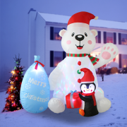 inflatable polar bear